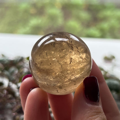Natural Citrine Sphere