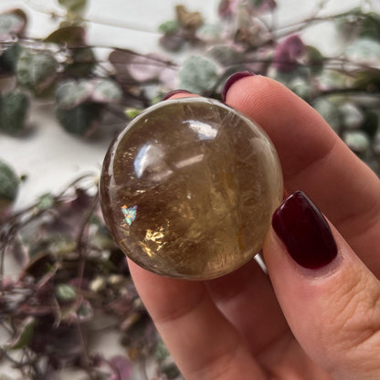 Natural Citrine Sphere