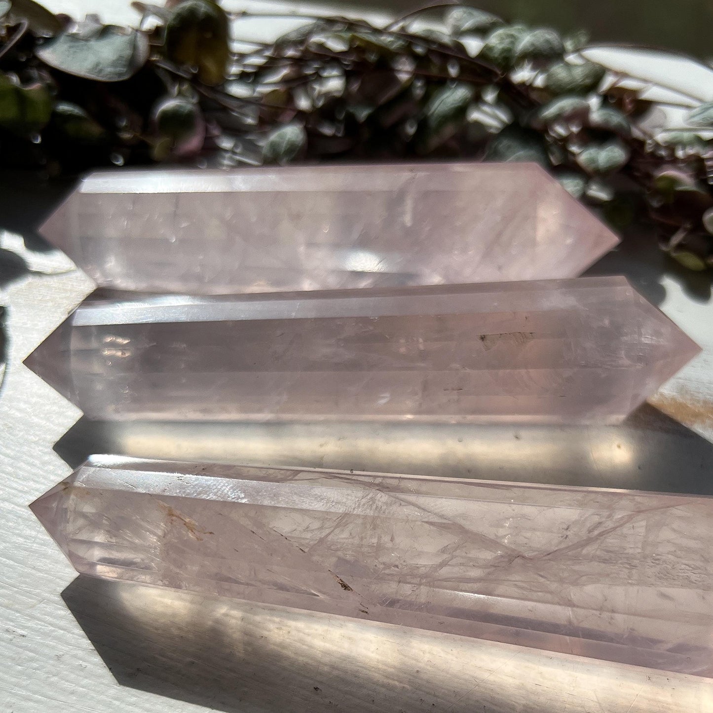 Rose Quartz Vogel