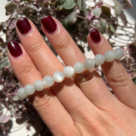 Sage Moonstone Bracelet
