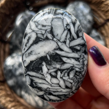 Pinolite Palm Stones