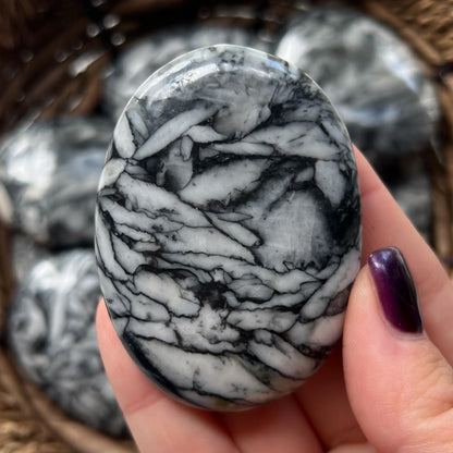 Pinolite Palm Stones