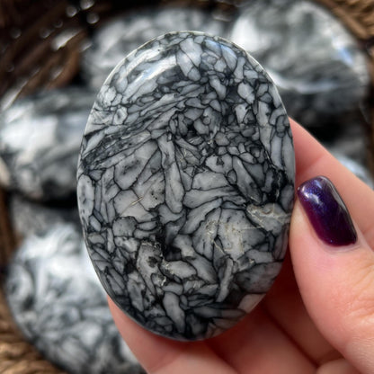Pinolite Palm Stones