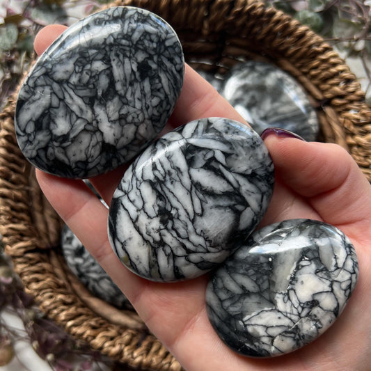 Pinolite Palm Stones