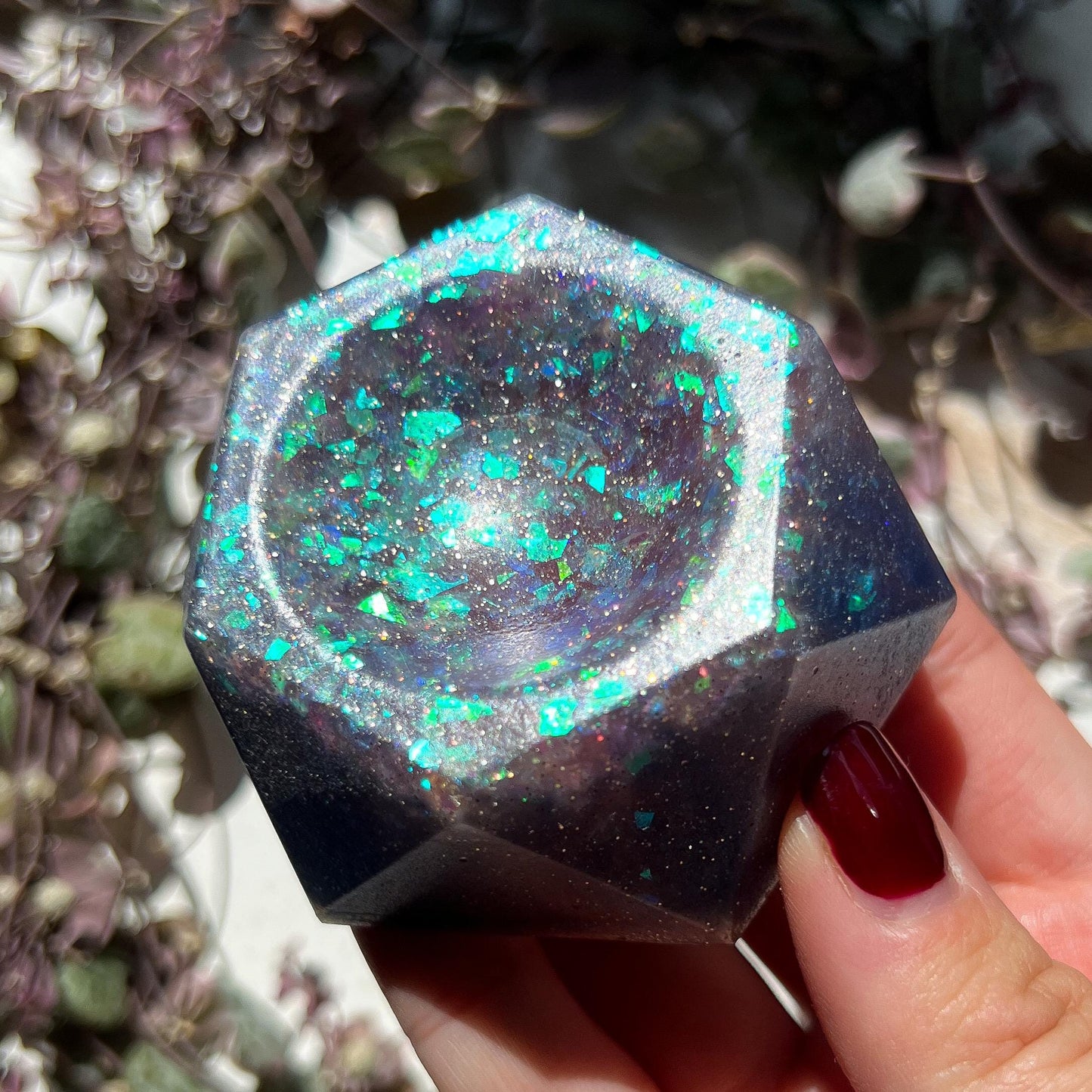 Crystal Sphere Stand