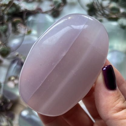 Yttrium Fluorite Palm Stones