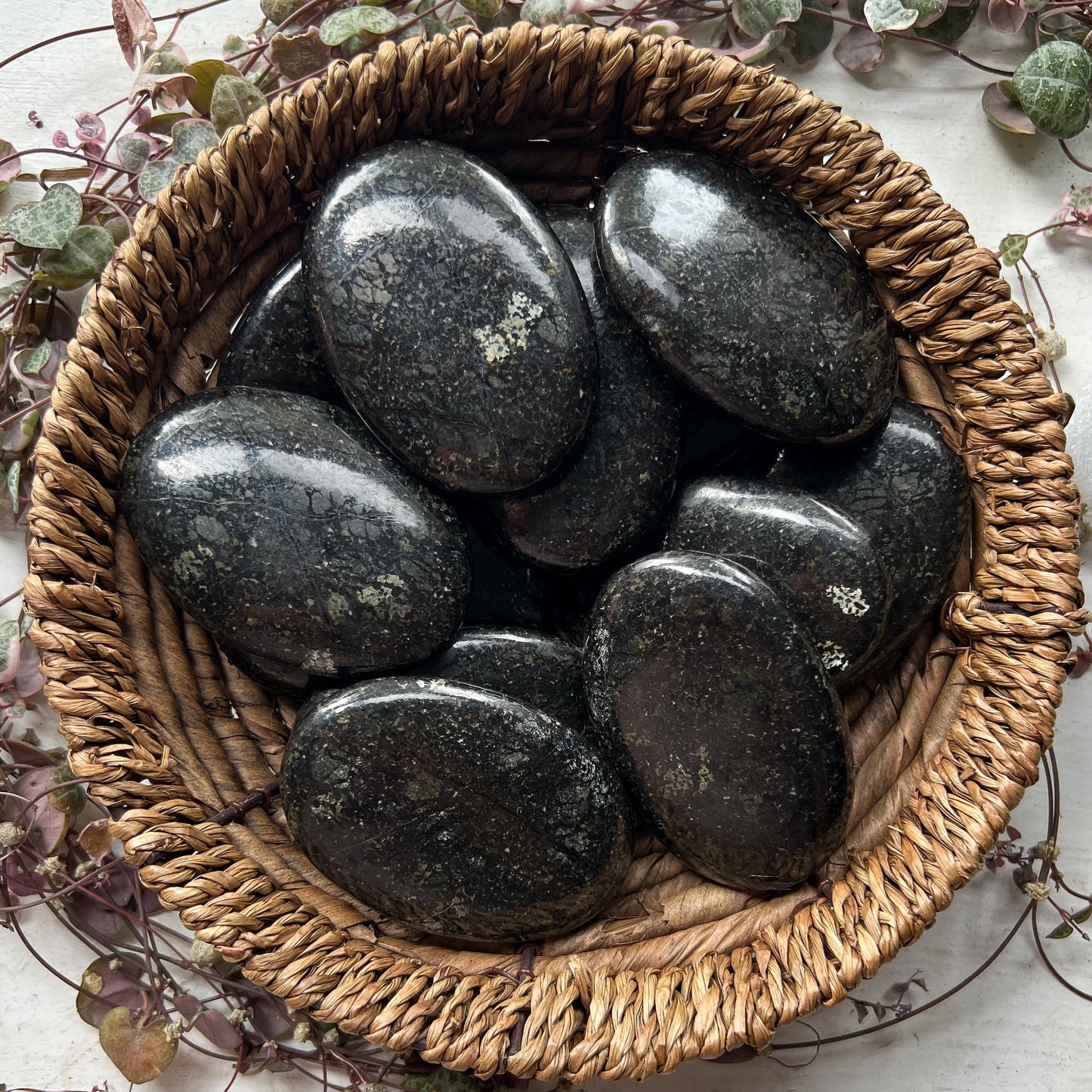 Coppernite Palm Stones