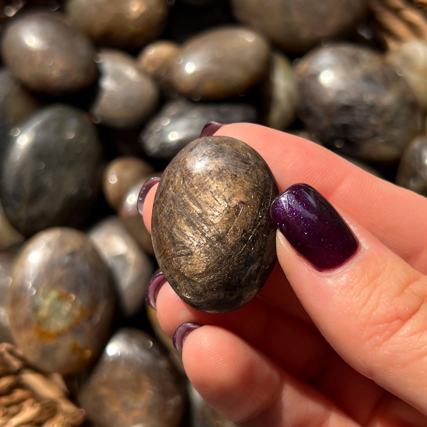 Bronze Sapphire Stones