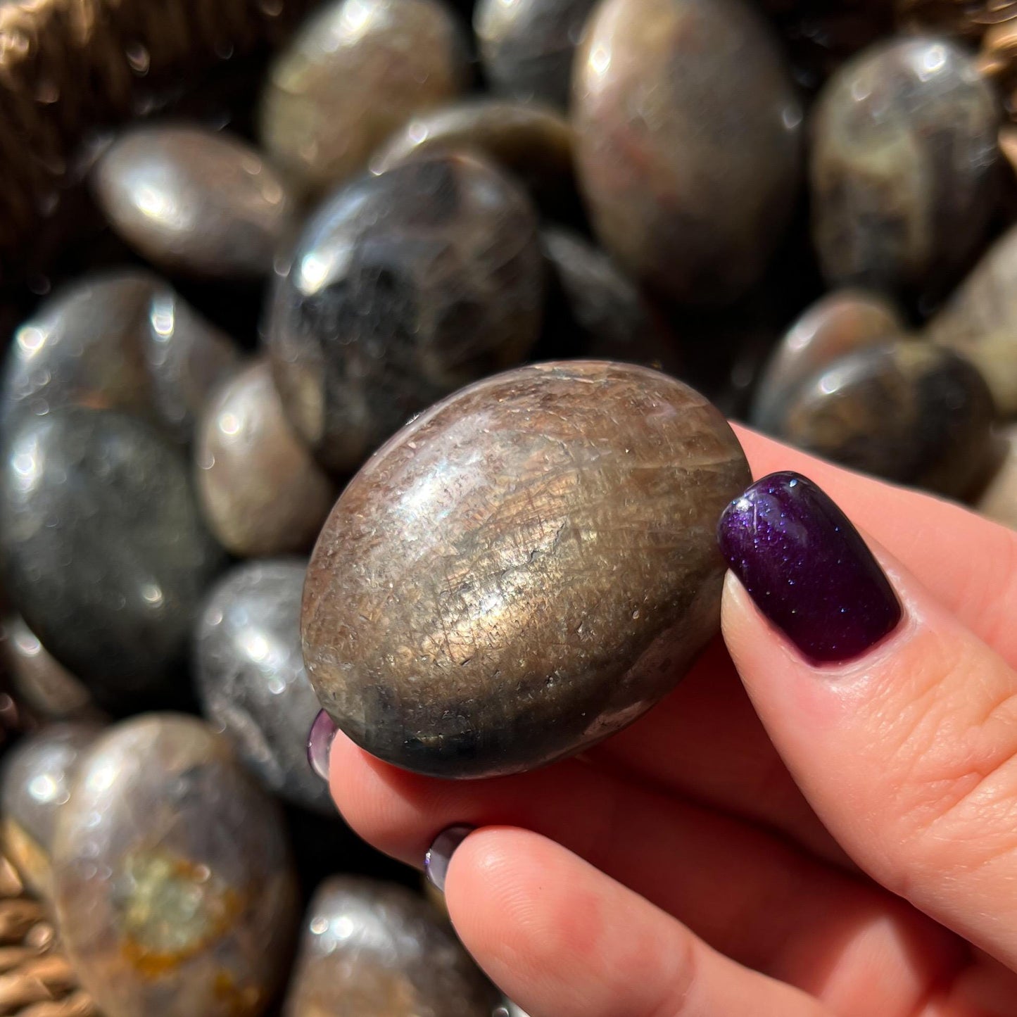 Bronze Sapphire Stones