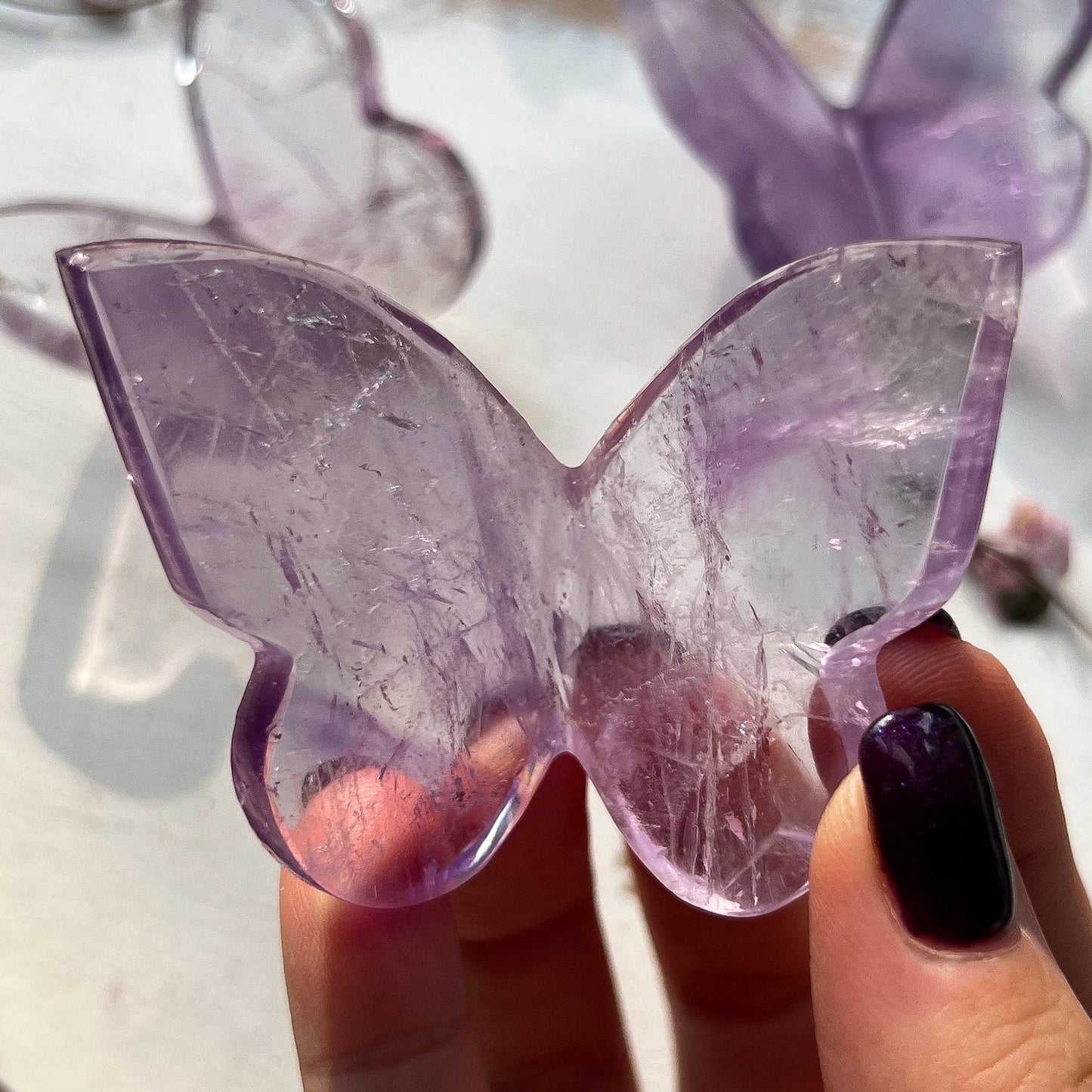 Amethyst 3D Butterfly