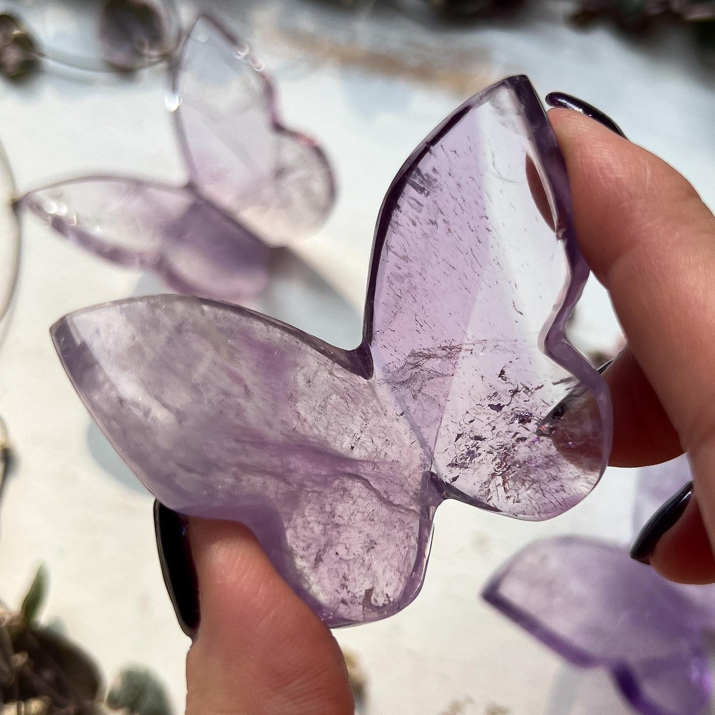 Amethyst 3D Butterfly