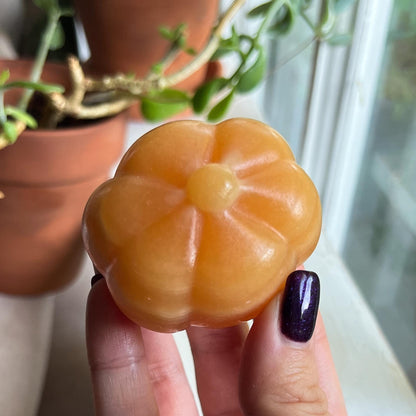 Orange Calcite Pumpkin