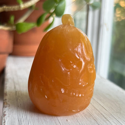 Orange Calcite Pumpkin