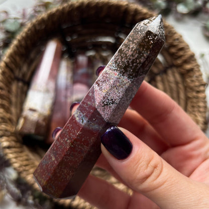 Unicorn Jasper Obelisk