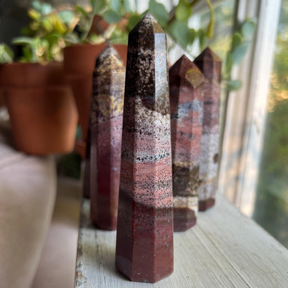 Unicorn Jasper Obelisk