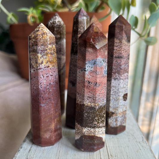 Unicorn Jasper Obelisk