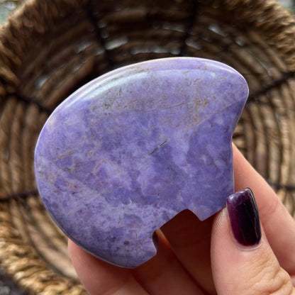 Lavender Jade Zuni Bear