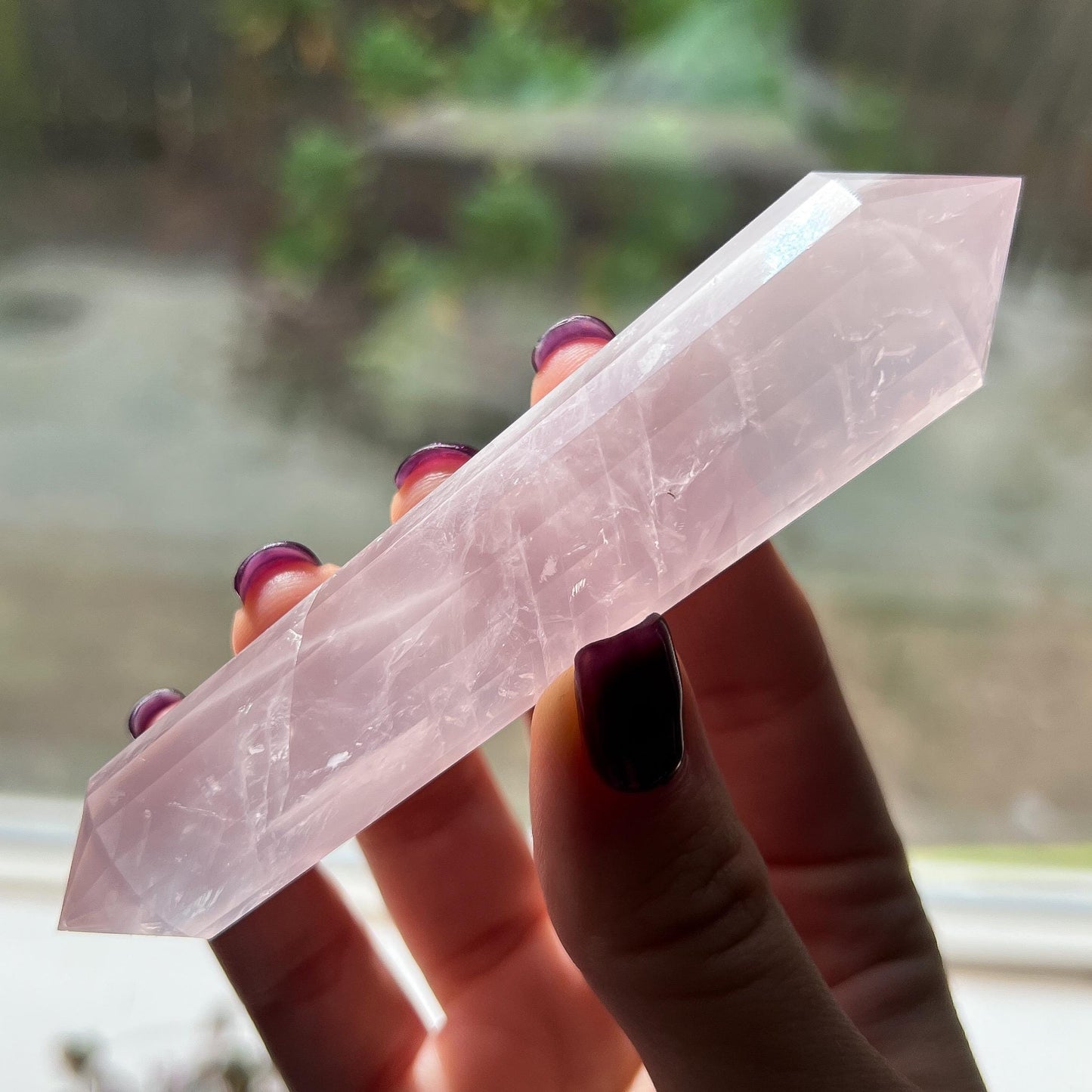Rose Quartz Vogel