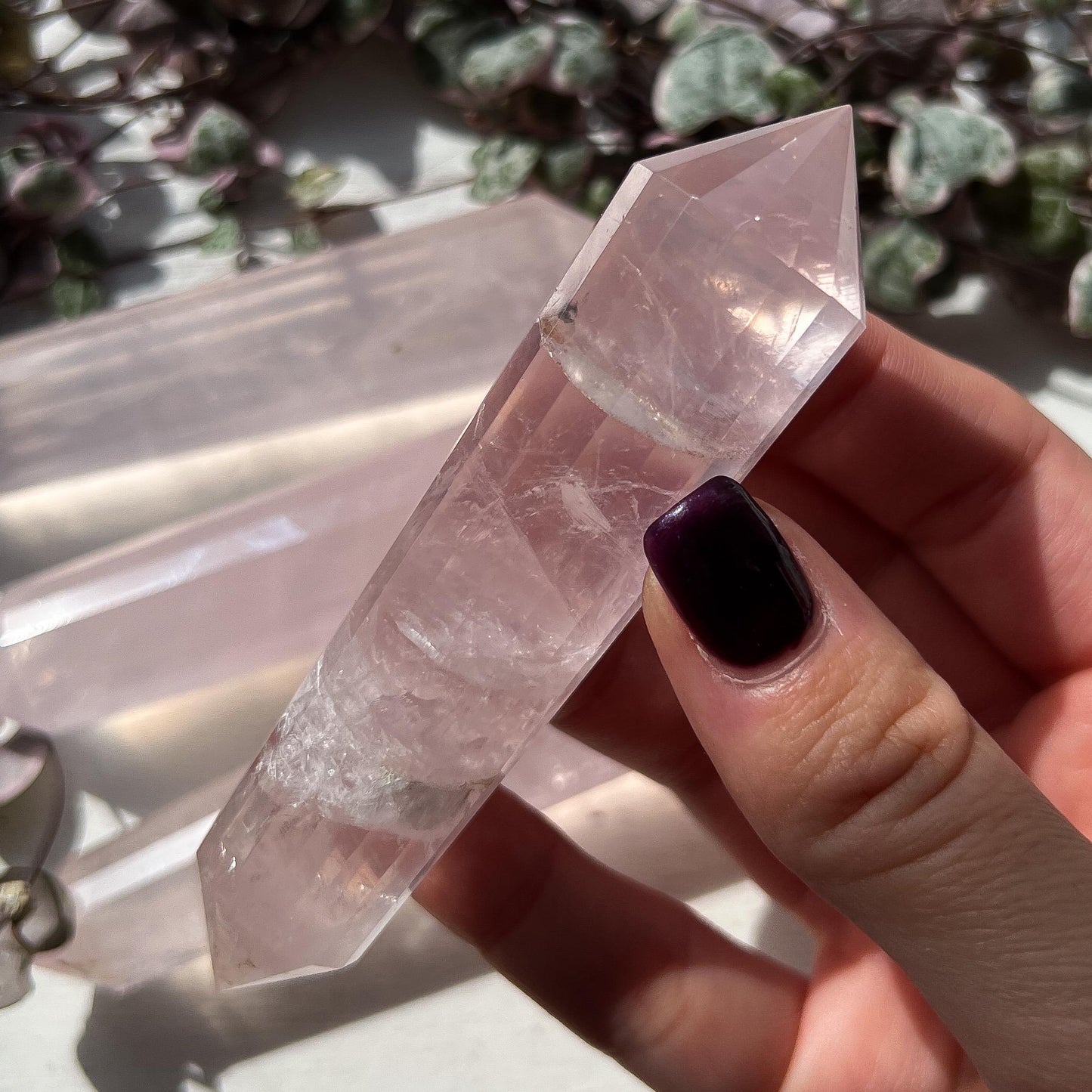 Rose Quartz Vogel