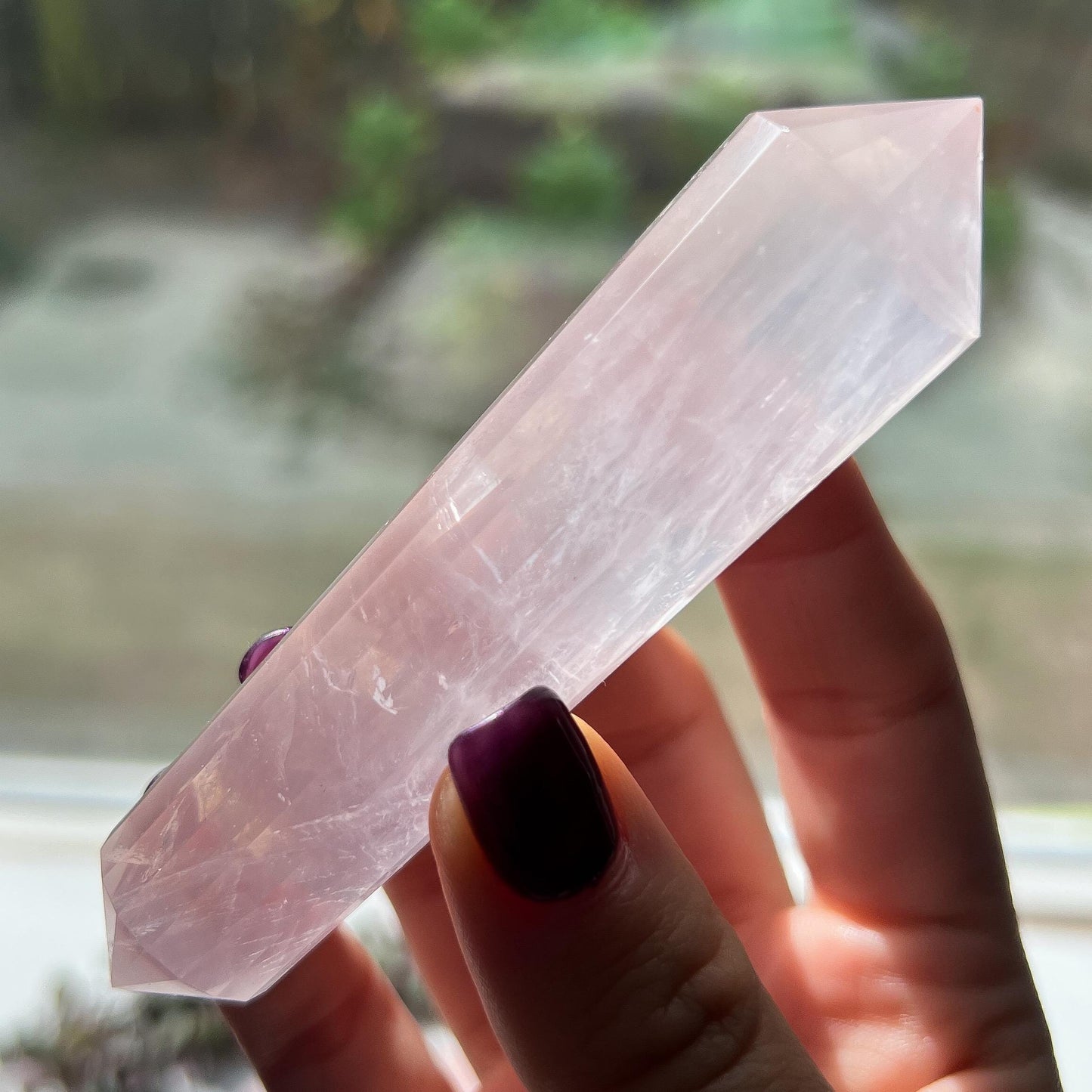Rose Quartz Vogel