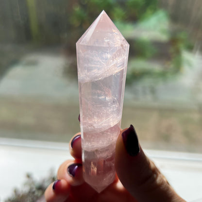 Rose Quartz Vogel