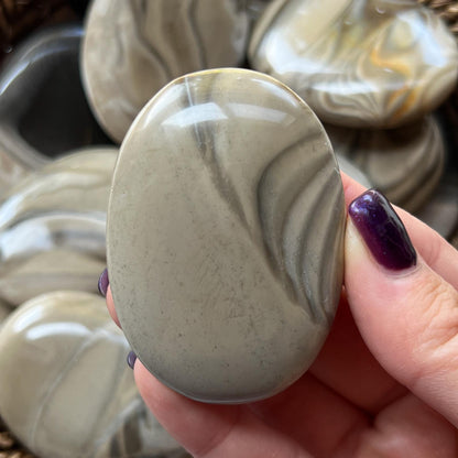 Polish Flint Palm Stones