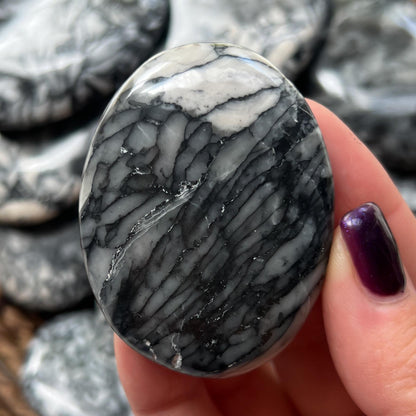 Pinolite Palm Stones