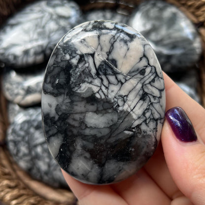 Pinolite Palm Stones