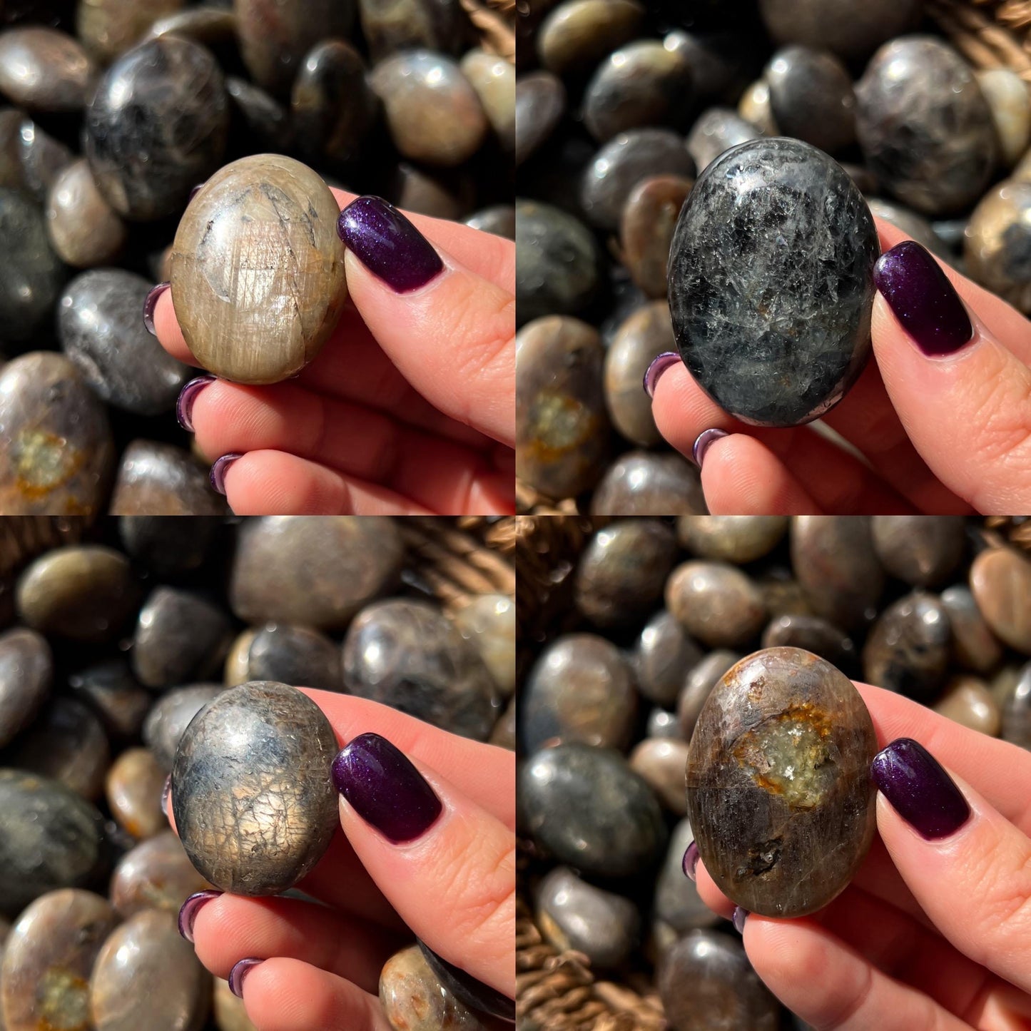 Bronze Sapphire Stones
