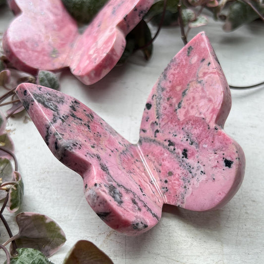 Rhodonite 3D Butterfly