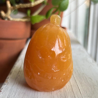 Orange Calcite Pumpkin