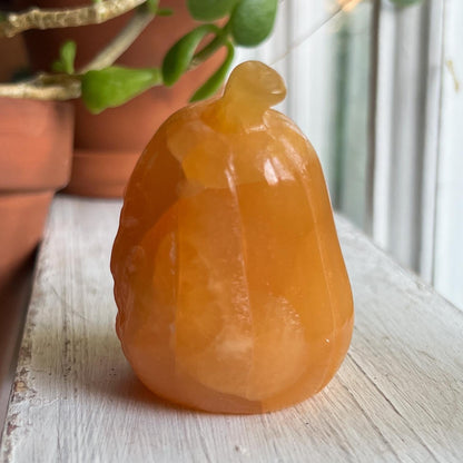 Orange Calcite Pumpkin