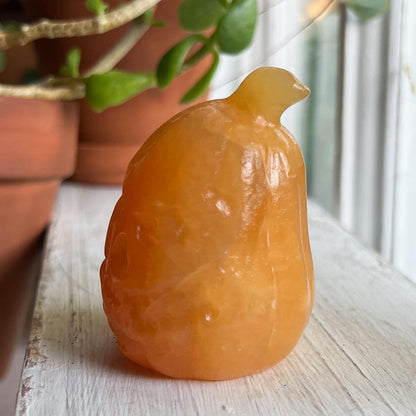 Orange Calcite Pumpkin