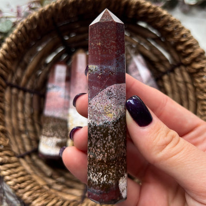 Unicorn Jasper Obelisk