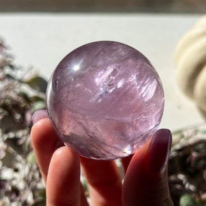 Rainbow Gem Amethyst Sphere