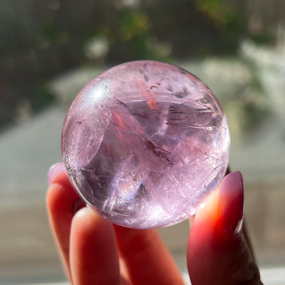 Rainbow Gem Amethyst Sphere