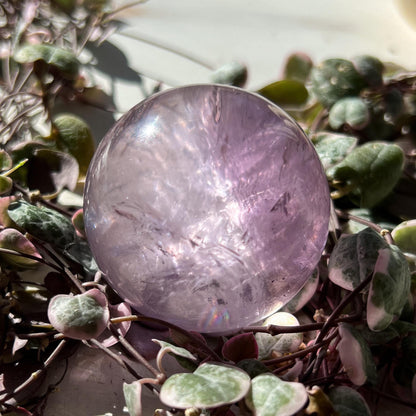 Rainbow Gem Amethyst Sphere