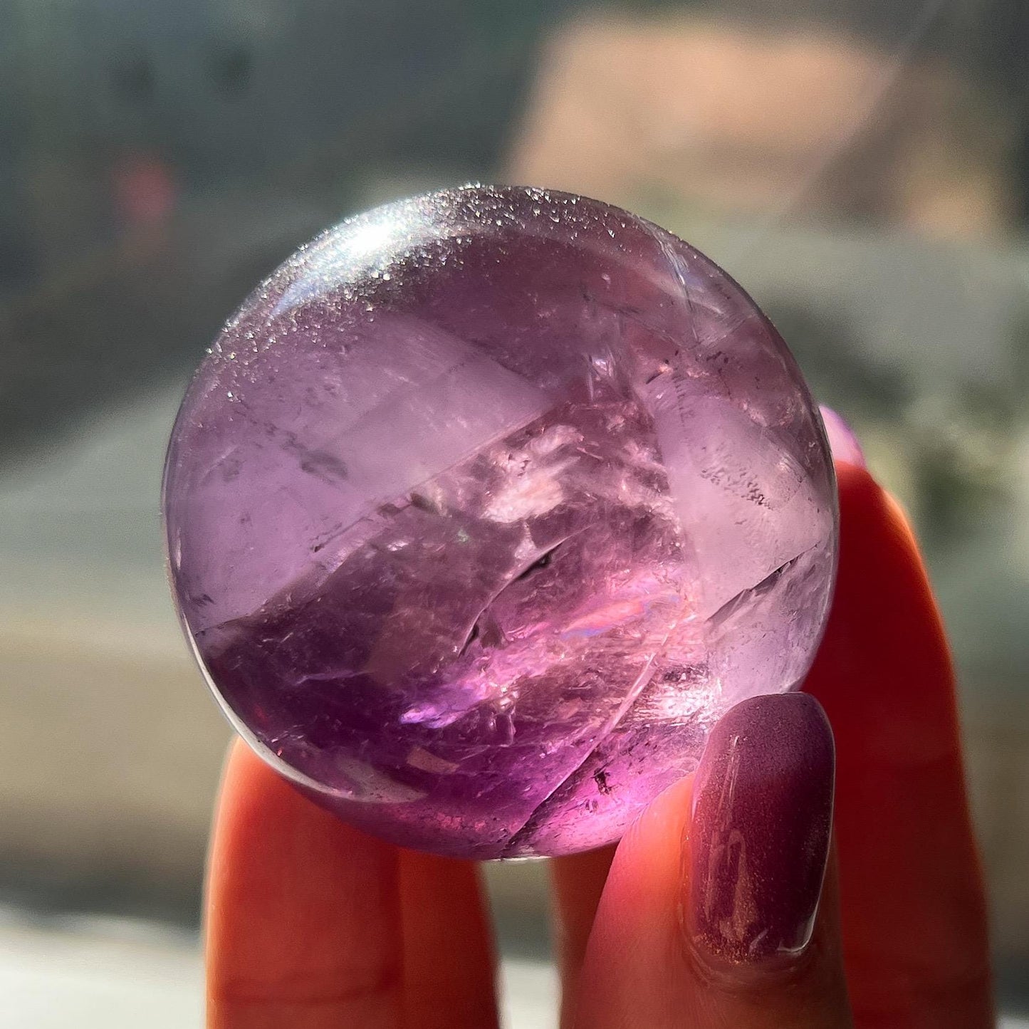 Gem Amethyst Sphere