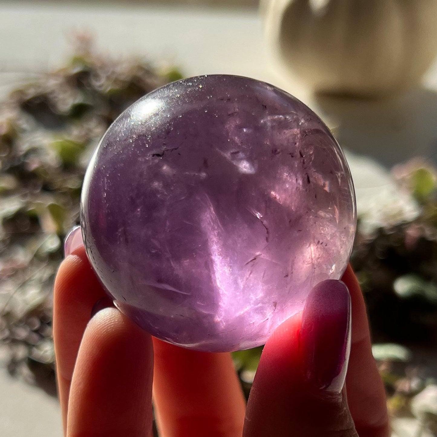Gem Amethyst Sphere