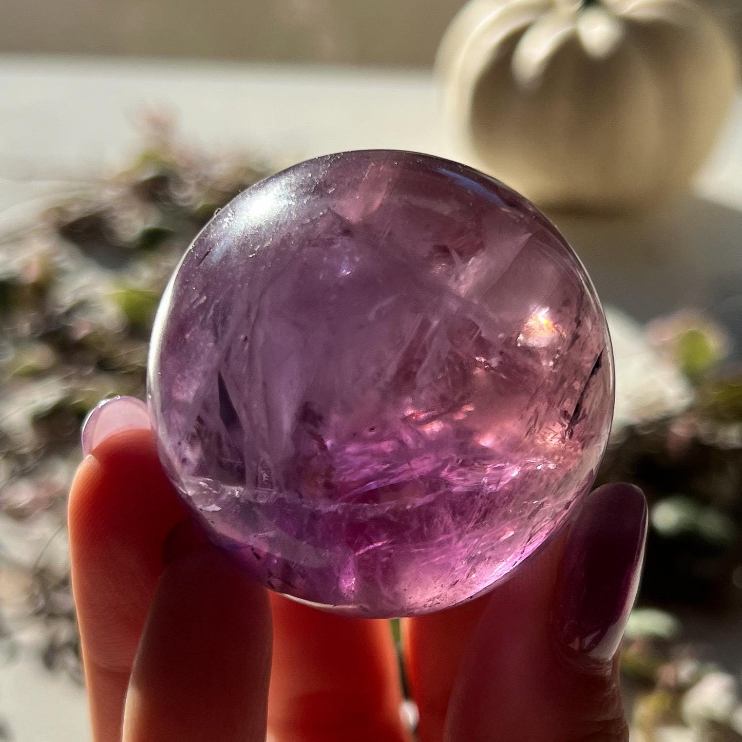 Gem Amethyst Sphere