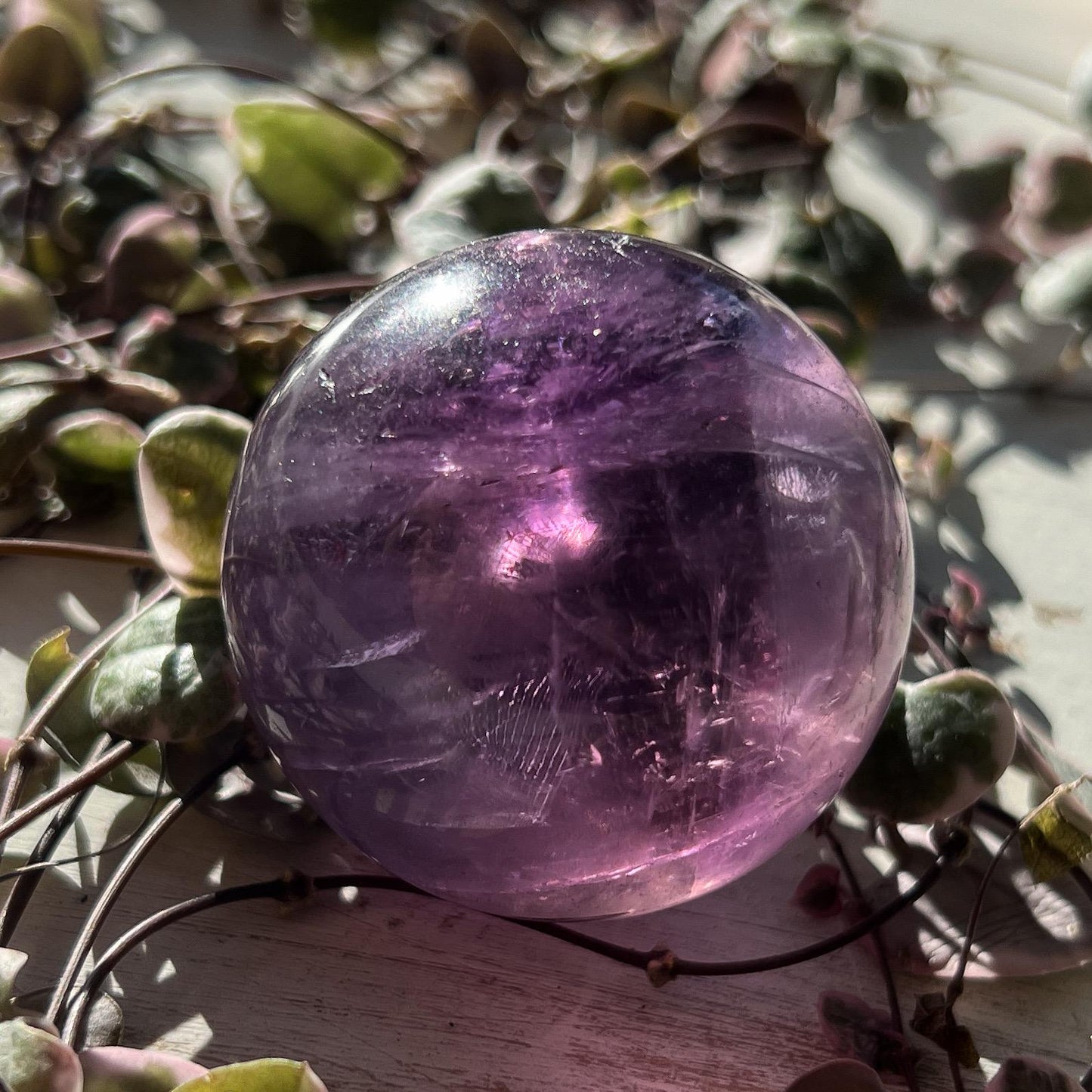 Gem Amethyst Sphere