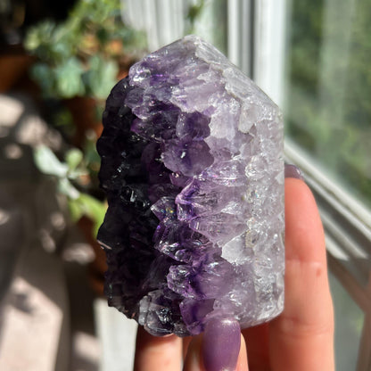 Amethyst Jasper Geode Tower