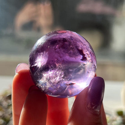 Phantom Ametrine Sphere