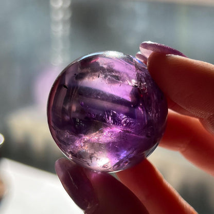 Phantom Ametrine Sphere