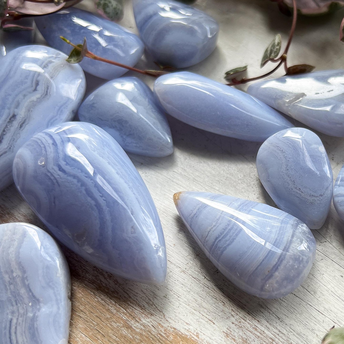 Blue Lace Agate Cabochon