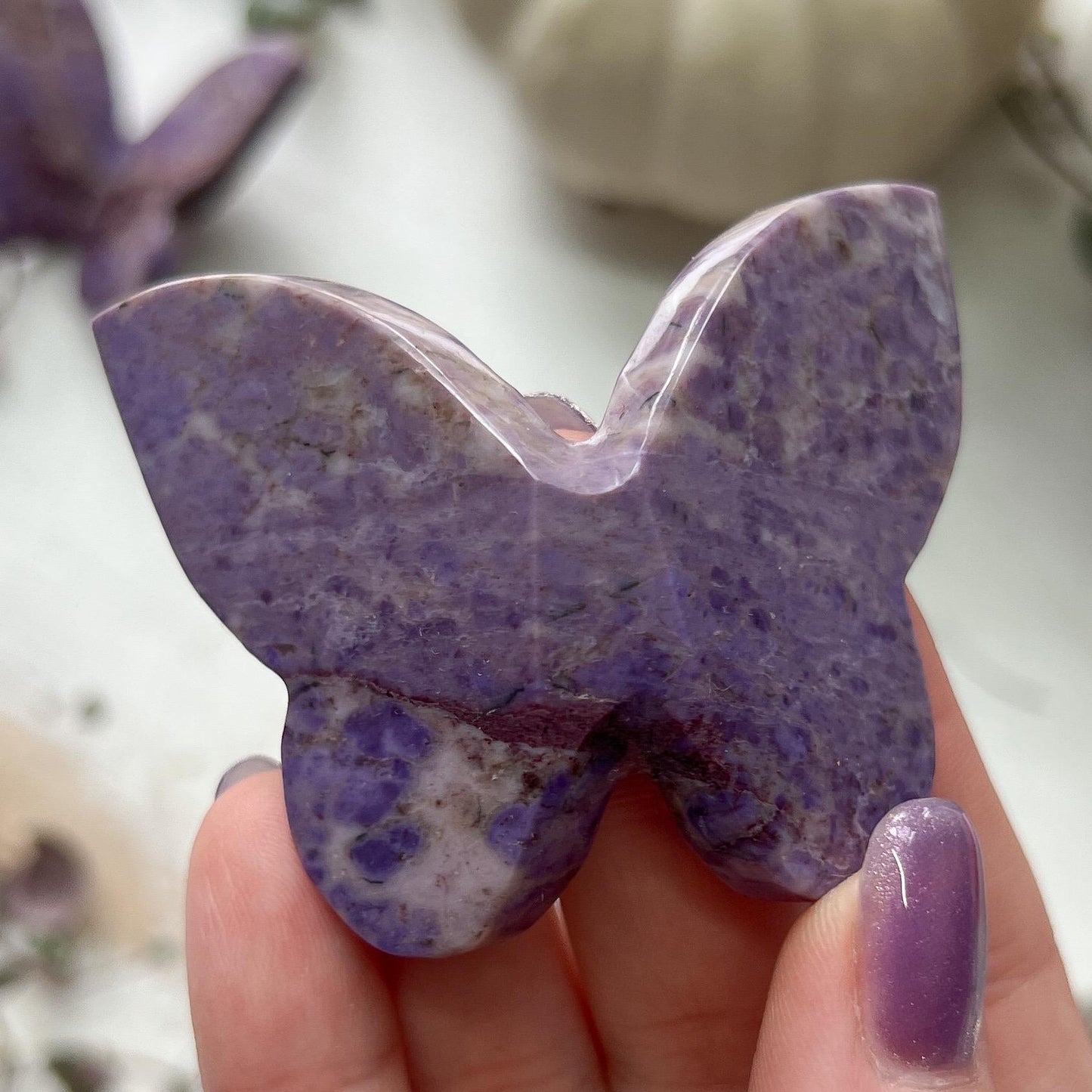 Lavender Jade 3D Butterfly