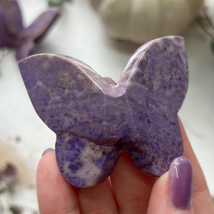 Lavender Jade 3D Butterfly