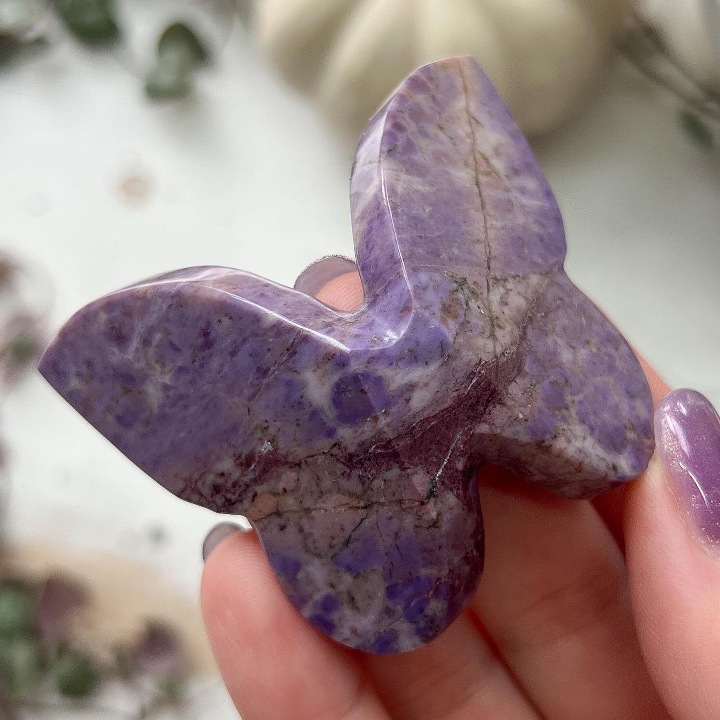 Lavender Jade 3D Butterfly