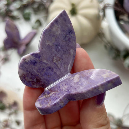 Lavender Jade 3D Butterfly