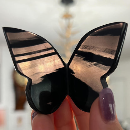 Lace Obsidian 3D Butterfly